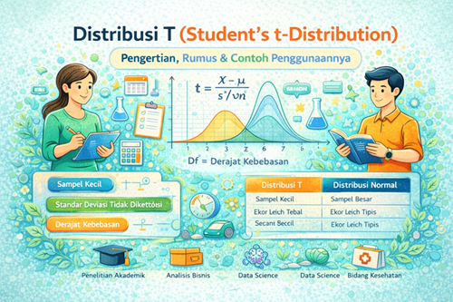 distribusi T