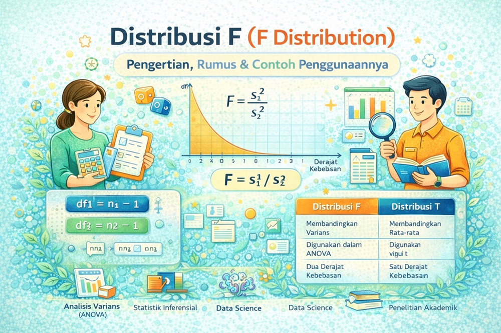 distribusi F