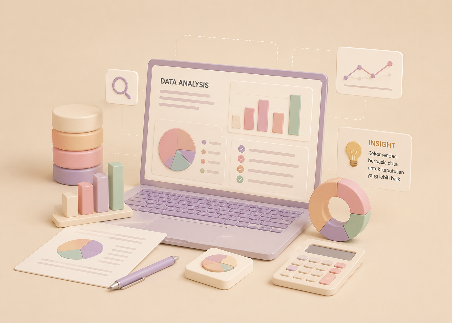 analisa data kustom